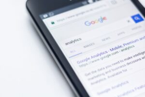 feature image of google search on a cell phone